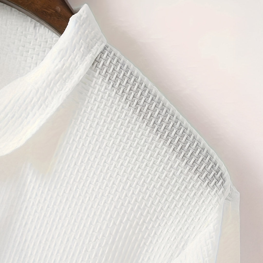 Lusso - Polo manches longues ultra-confortable pour homme