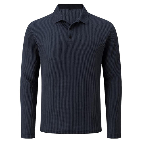 Lusso - Polo manches longues ultra-confortable pour homme